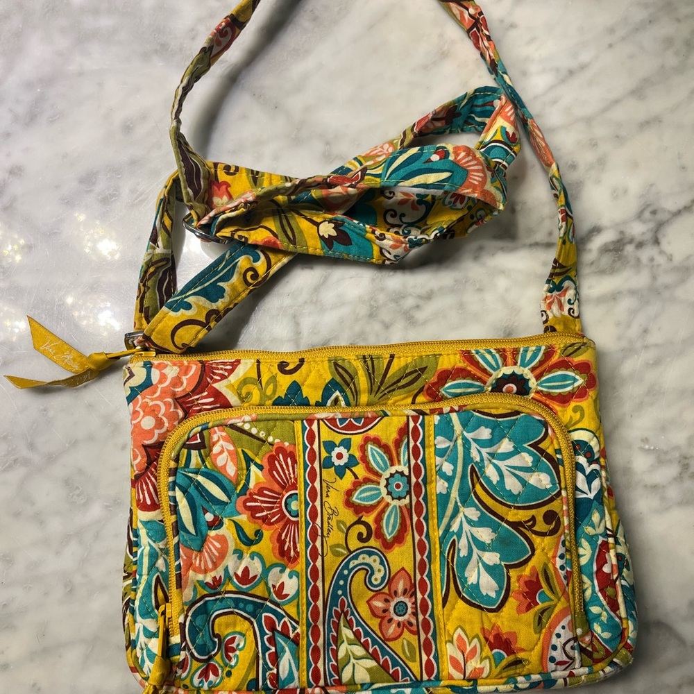 Vera Bradley Multicolor Floral Crossbody Bag